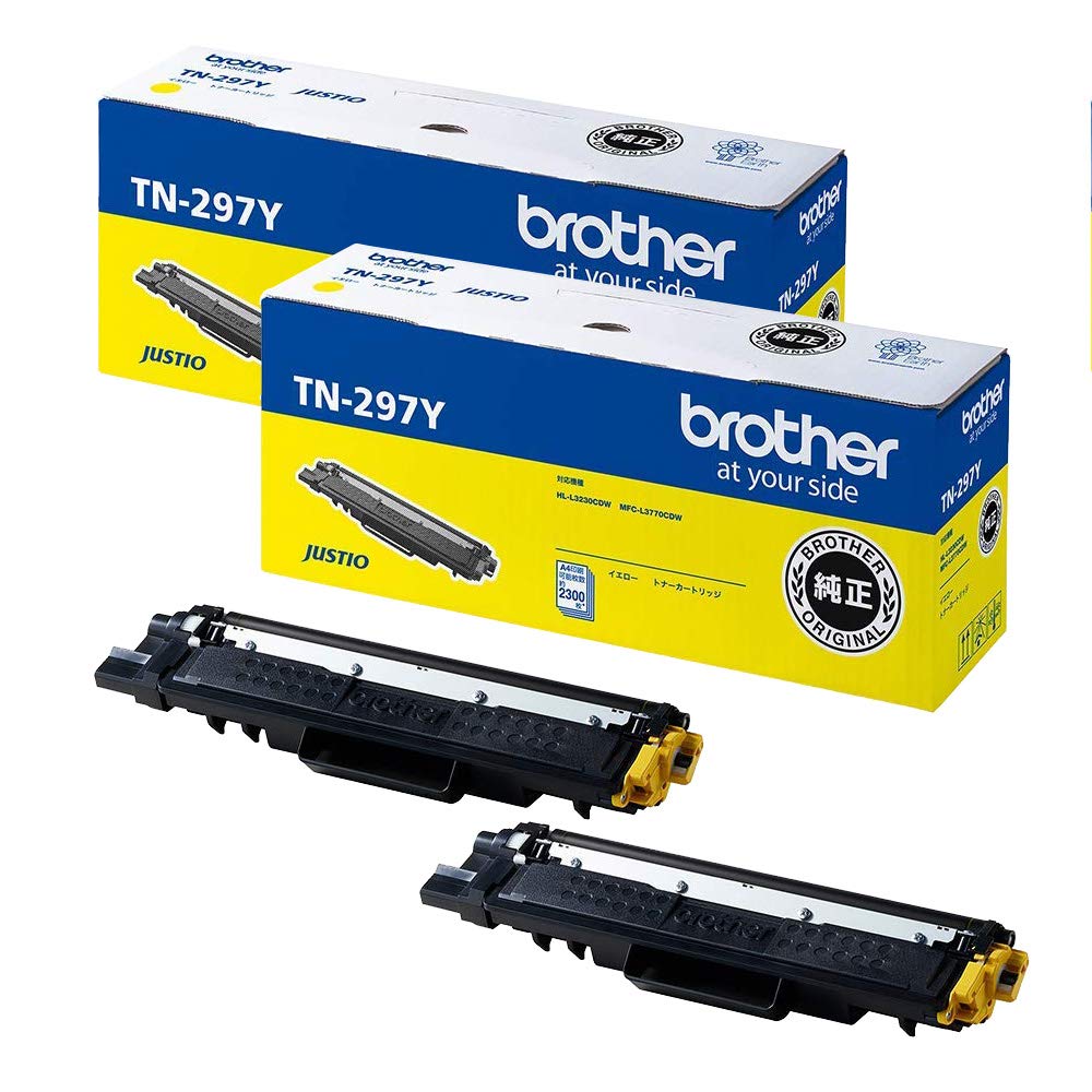 Amazon.co.jp: BROTHER TN-297Y / TN297Y 大容量 トナーカートリッジ